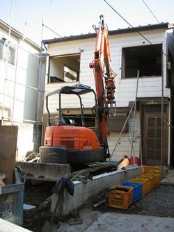 東京都豊島区 木造家屋解体工事